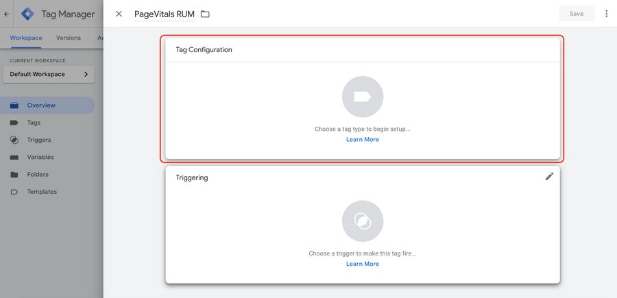 Google Tag Manager - configuration